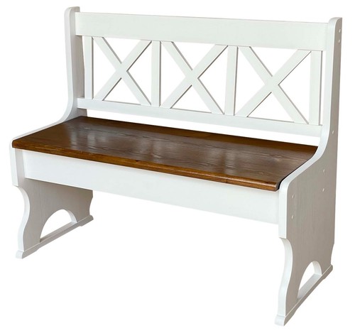 Sitzbank kiefer massivholz - ,