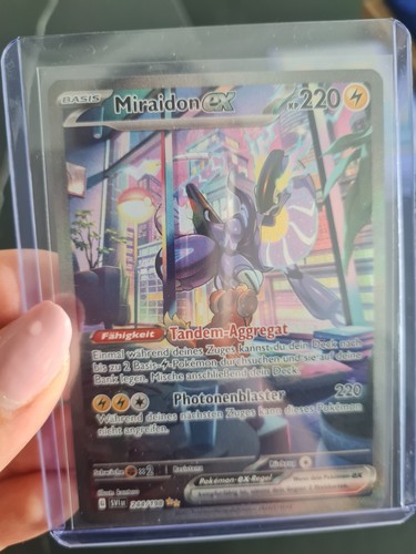Pokemon karte miraidon - karte:, ex