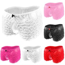 Gay Sex Männer Sissy Höschen normal durchsichtig sexy Shorts Sissy Spanex