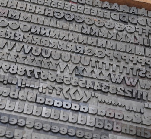Grotesk 36p bleischrift - grotesk,