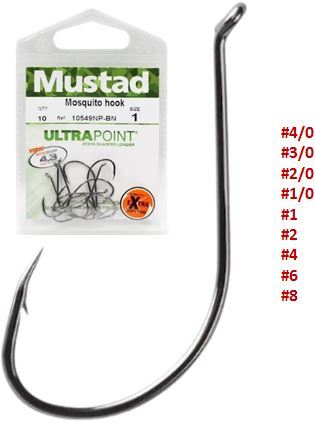 Mustad 10549np select finesse - mustad,