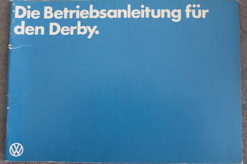 Derby bedienungsanleitung - derby,