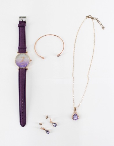 Schmuckset armbanduhr - schmuckset,