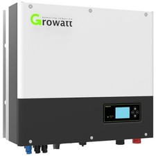 Growatt SPH10000TL3-BH-UP 10kW Solar Hybrid Wechselrichter - Weiss