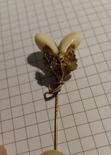 ANSTECKER Grandel Schmuck Ring 585 Gold, Jagdschmuck Oktoberfest Trachten