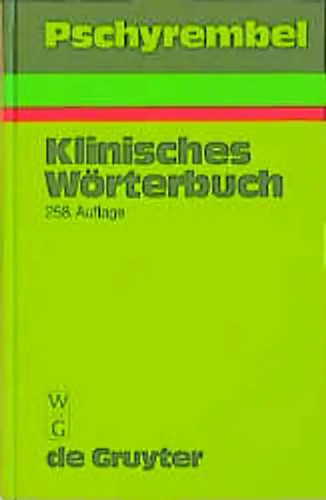 Pschyrembel klinisches - pschyrembel,