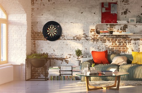 Dartscheibe sisal dartboard - sisal,