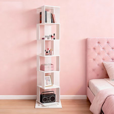 6 Ebenen Bücherregal 360°