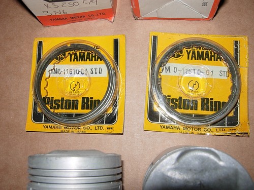 Yamaha sr250 kolbenringe - ,