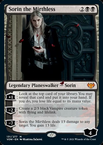 Sorin the mirthless en - sorin, nm