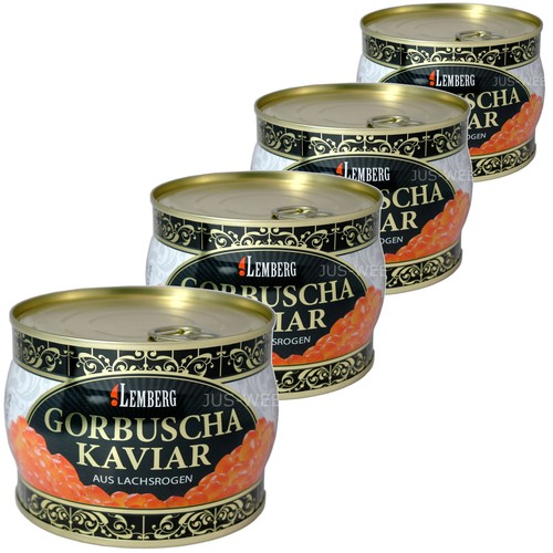 500g buckel lachs - 4x, 500g.