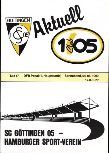 Dfb pokal sc göttingen - 90/91,