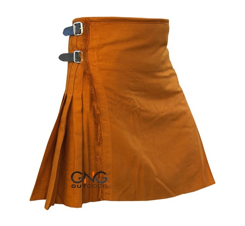 Schottische safran kilt - 7.3m,