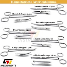 Hämostatische arterienklemme - hämostatische,