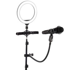 Iron Desktop Mic Stand Mic