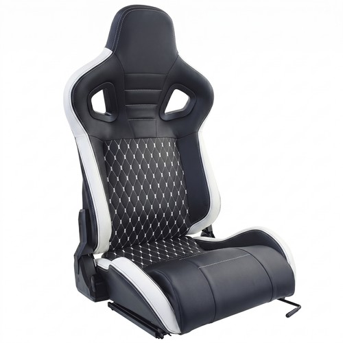 Sportsitz route schwarz weiss - sportsitz,