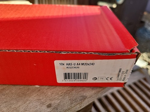 Hilti ankerstange has a4 - ankerstange,