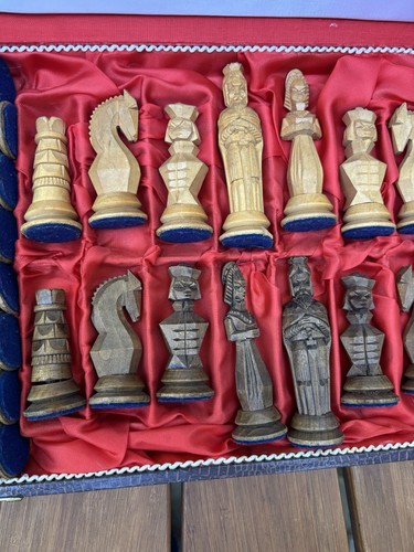 Schachfiguren set holz - schachfiguren-set,