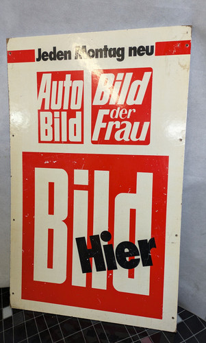 Altes reklameschild bild - altes,
