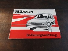 Chrysler Simca Horizon  1978