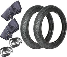 Set 2 x Reifen 19 x 3,00 19-3.00 + 2 x Schlauch Reifen Satz WSK SHL AWO MZ JAWA