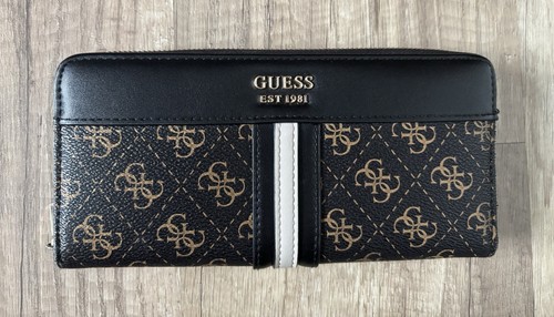 Guess geldbeutel schwarz damen - geldbeutel,