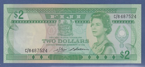 Banknote fiji fidschi - banknote,