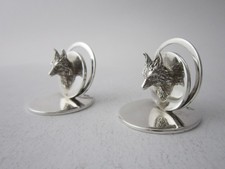 Antike Sterling Silber Fuchs