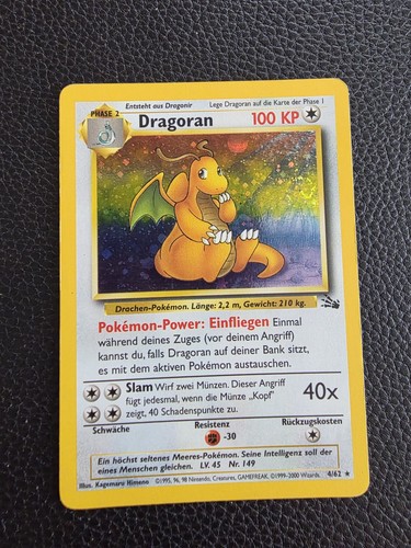Dragoran pokémon karte - pokémon,
