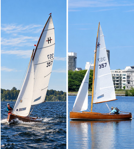 Elb jolle 357 - h,