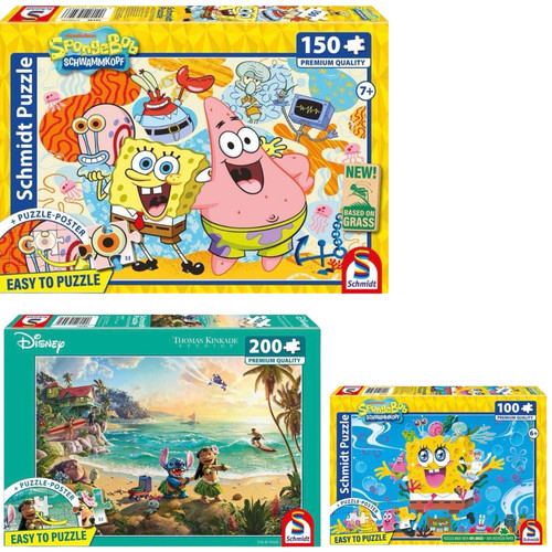 Schmidt puzzle mit poster - puzzle,