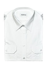 Pilotenhemd 1/1 Arm - langärmelig - 2 Brusttaschen Slim Fit