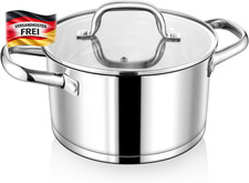 Kochtopf 20cm Edelstahl