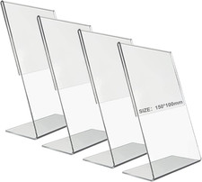 4 Stück Tischaufsteller A6