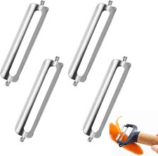 4 Stück Sparschäler Tupper,Turbo Schäler,Ersatzklingen Für Spargelschäler Tupper