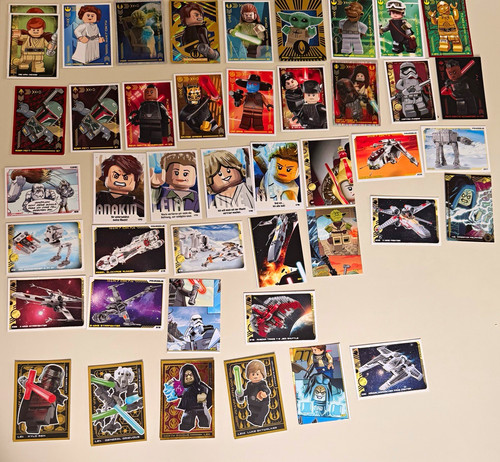 Lego star wars trading cards - star,
