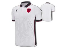 Albanien Auswärtstrikot weiß