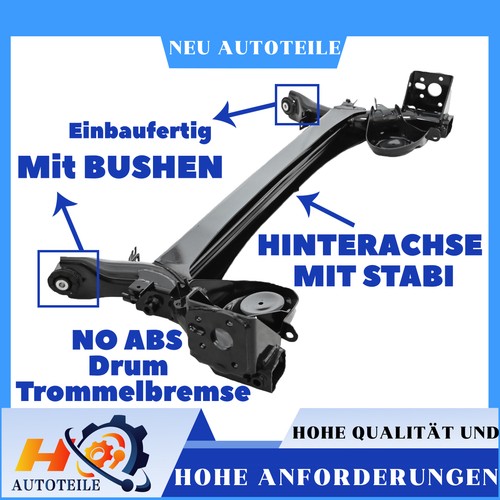 Hinterachsträger sträger - hinterachsträger,