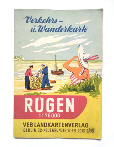 Verkehrs und wanderkarte - und,