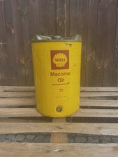 SHELL MACOMA ÖLDOSE 5 GALLONE USA MOTOR OIL