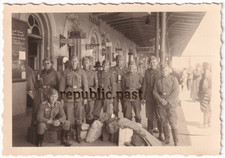 Foto Soldaten Wehrmacht Bahnhof Pascani Rumänien, Juni 1941, Balkanfeldzug (A33