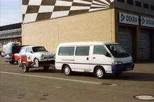 Barthau Smart Auto Motorrad Trailer Anhänger Plattform Kasten