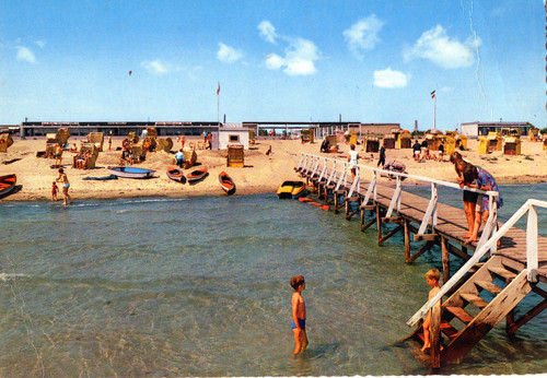 Ansichtskarte ostseeheilbad - ansichtskarte,