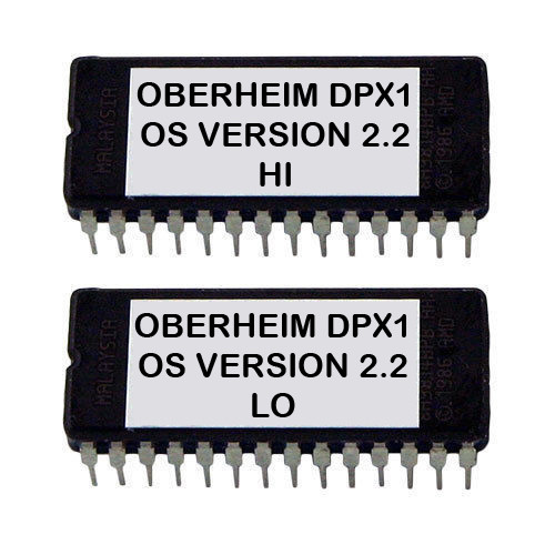 Oberheim dpx firmware 2 - oberheim, 2.2