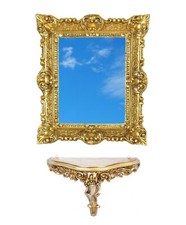 REGAL + SPIEGEL RECHTECKIG