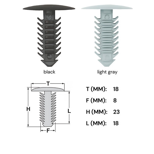 50x verkleidung clips - verkleidung,