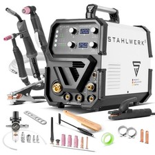 STAHLWERK Schweißgerät 4 in 1 Kombi CTM-250 ST – WIG MIG/MAG ARC/MMA Plasma/CUT