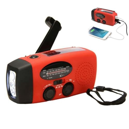 Kurbelradio solar led - solar,