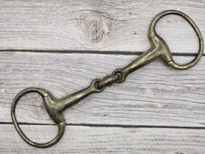 Olivenkopf Gebiss, doppelt gebrochen, 14,5 cm, gebraucht