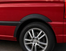Schwarz radlaufleisten hinten - radlaufleisten,